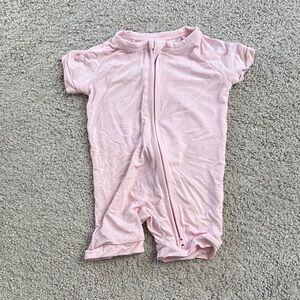 Little Sleepies Light Pink Kids Bodysuit